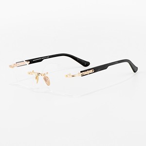 Gafas de lectura unisex modernas sin montura estilo retro 2026 para hombre y mujer, lentes circulares, al por mayor de Guangdong - Product Image 3