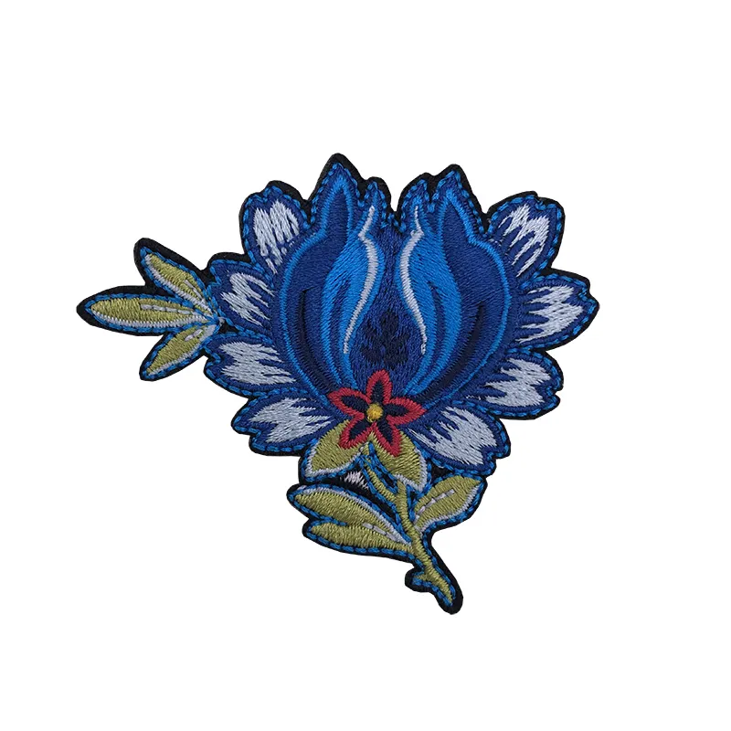 Applique Custom Create Your Own Big Flower Hat Embroidery Brand Design Patch