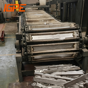 Línea de Producción de Lingotes de Aluminio de Alta Eficiencia con Capacidad de 5-10 Toneladas Diarias, Máquina Automática de Fundición de Metales como Cobre, Zinc y Plomo - Product Image 1