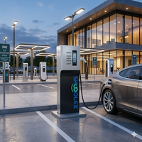 Estación de Carga para Vehículos Eléctricos de 22kW Trifásica, con Función DLB, Solar, Ecológica e Inteligente para el Hogar, Tipo 2 EVSE de Fábrica