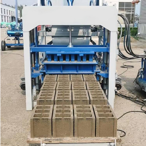 <strong>QT8</strong>-15 Hollow <strong>Concrete</strong> <strong>Block</strong> Brick Making Machine Cement Hydraulic Platform Vibration Easy to Operate 7000 1350*850mm 10-15S - - Product Image 2