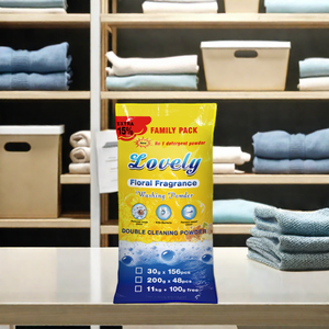 <span class=keywords><strong>Lessive</strong></span> en poudre commerciale 30g – Détachant universel pour tous types de tissus – Poudre à laver parfumée pour adultes et bébés – Pour machine à laver - Product Image 3