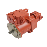 Pompe à pistons axiaux série K3V Kawasaki K3V112 K3V140 K3V180 à cylindrée variable, à plateau incliné, en circuit ouvert, 343 bars
