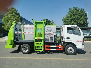 รถบรรทุกขยะอาหาร 7 ตัน ขับเคลื่อนสี่ล้อ 7 คิว รถเก็บขยะอาหาร ขายตรง - Product Image 2