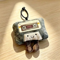 Porte-clés en peluche de 10 cm, jouet éducatif de simulation pour jeu d'imitation, breloque, outil de simulation, jouet en peluche