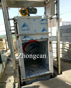 An toàn 3 cửa vận chuyển hàng hóa Lift Mini dumbwaiter Lift khu dân cư dumbwaiter đường sắt hướng dẫn để bán nóng - Product Image 5