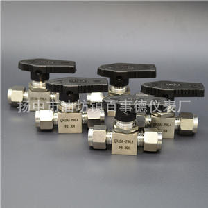 Válvula de Bola de Acero Inoxidable 304 de Estilo Americano DN12mm Personalizada, Válvula de Bola de Montaje en Panel de Tipo Recto con Conexión por Compresión - Product Image 4