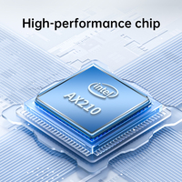 AX210 Mini PCI-Express 2.4G/5G/6G Adaptor Wifi6E BT 5.3 2 in 1 Chip AX210 5374Mbps Kartu Jaringan Nirkabel untuk Laptop