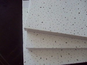 Plaques de <span class=keywords><strong>plafond</strong></span> suspendu modernes en fibres minérales pour bureaux et construction, 600x600, acoustiques - Product Image 6