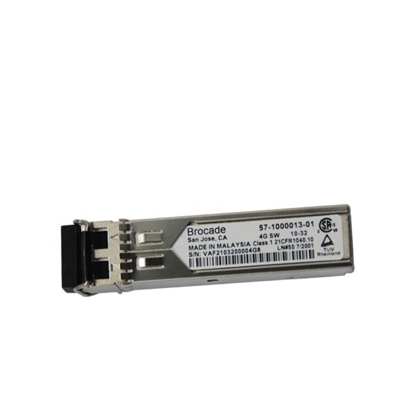 e2000 fiber optic connector 57-1000013-01 Brocade 4G-850nm-500M SFP FIBER MODULE OPTICAL TRANSCEIVER Made in Malaysia