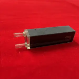 10 mm steuerlänge 0,07 ml schwarze wand optischer durchfluss durch quarz-cuvette-zelle