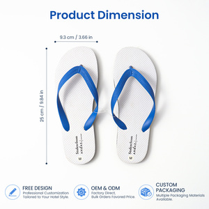 Sandalias de Playa Antideslizantes con Punta Abierta, Pantuflas de <span class=keywords><strong>Hotel</strong></span> de Lujo, Set de Amenidades Personales y para <span class=keywords><strong>Hotel</strong></span> OEM, Pantuflas de Viaje para Resorts Costeros - Product Image 2