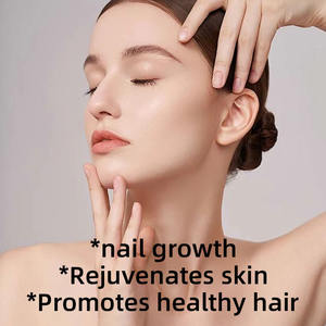 Potente 10,000mcg Biotina Gotas 60 Botellas Producto de belleza para uñas saludables Piel del cabello con 3X Tabletas de mayor absorción - Product Image 4