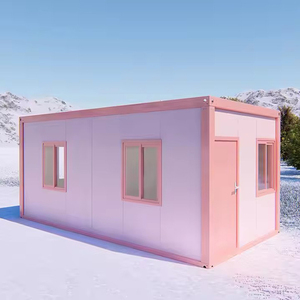 Có thể gập lại + container + Nhà di động ngoài trời đổ phẳng gói container sân vườn thiết kế hiện đại di động căn hộ nhà - Product Image 5