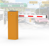 Barrera de Seguridad Vial Ajustable HCW CW242 con Control Remoto Sin Contacto, Motor DC24V Sin Escobillas, Placa de Rodillo Frío, Grado Ingeniería
