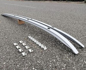 รางอลูมิเนียมบรรทุกสัมภาระด้านบนรางด้านข้างสำหรับ Toyota Corolla Cross 2022-2023 - Product Image 2