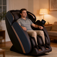 Fauteuil de massage à rouleaux double rangée avec fonctionnement excentrique pour un grattage profond des pieds et un drainage des méridiens