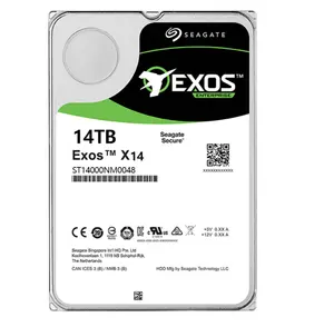Elio Seagate Exos ST14000NM0048 14 TB SAS 12 Gb/s 7.2K 256MB Hard Disk Drive per il Server