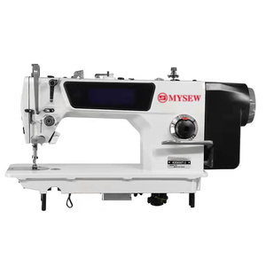 Machine à coudre informatisée MYSEW MRS9000T-3 à pied mobile avec couteau à courroie pour matériaux lourds, idéale pour la production de sacs en cuir - Product Image 1