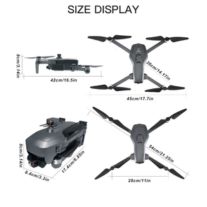 MAX Touchscreen 5.9 Inch Remote Control GPS Brushless <b>4K</b> HD Beginner <b>Drone</b> 500m Image Transmission Foldable Plastic - Product Image 6