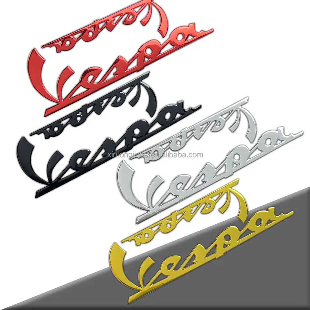 3D Emblem Aufkleber Logo Aufkleber für Vespa Emblem Aufkleber Aufkleber GTS300 LX125 LX150 125 150 Ie Sprint Primavera 300 LX LXV Super