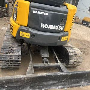 Excavadora pequeña de segunda mano Komatsu PC50MR original de Japón usada, excavadora hidráulica pequeña de orugas 5T - Product Image 4