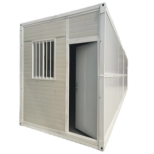 Unidades de Baño Portátiles Plegables, Contenedores Prefabricados, Paneles Sándwich de Acero Transpirables, Diseño Rústico, para Oficinas y Edificios - Product Image 3
