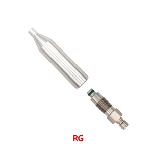 Kit de Conversión de CO2 HPA para Herramientas Neumáticas, Aleación de Aluminio OEM, Roscas S-TW RG, Reemplaza Cartuchos de 12g, Conector Macho de 8mm - Product Image 5