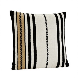 High Quality Boho Outdoor <b>Cushion</b> <b>Cover</b> Hot Selling Unique Handwoven Decorative Throw Pillow Vintage Pattern 100% Cotton - Product Image 1