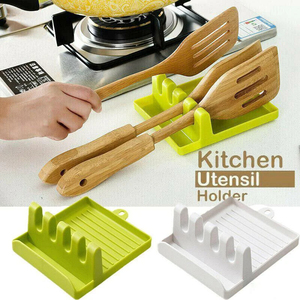 Soporte organizador antideslizante para utensilios de cocina al por mayor: tenedores, cucharas, espátulas y palillos - Product Image 3