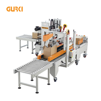 Machine de scellage automatique de cartons GURKI, type H, ruban adhésif pour l'emballage de boissons et de vêtements, ligne d'emballage de cartons en papier