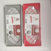 Étagère pliable en plastique avec pieds en acier inoxydable, support de rangement à un niveau pour bols, pour cuisine, salle de bain et salon, pour vaisselle