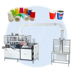 ORME Full Automatic Cartoon Takeaway Cup Maker Production Line Heavy Duty Paper Cup Make Machine