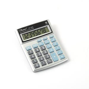 Calculadora electrónica Kenko Kk-100a de 8 dígitos, alimentada por batería, para oficina, escritorio, uso comercial, plástico blanco - Product Image 4