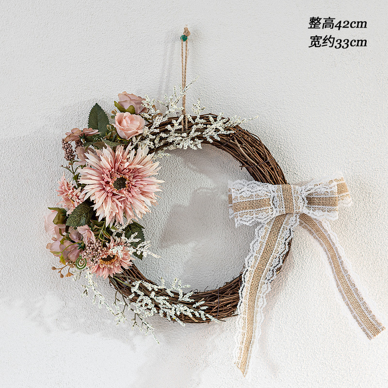 Autumn powder autumn brushed gerbera cinnamon pink rose bead