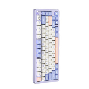 75 được trang bị nhôm tuo Bàn Phím Cơ khí Ba mô hình cho bluetooth không dây cắm nóng tùy chỉnh vật liệu PBT cho thể thao điện tử - Product Image 2