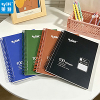 Carnet à spirale en kraft promotionnel, personnalisé avec la marque, pages lignées, couverture en papier recyclé, pour cadeau d'entreprise