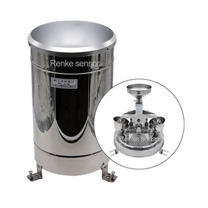 Pluviómetro de cubeta basculante de acero inoxidable con salida de pulso o RS485 para control del medio ambiente - Product Image 1