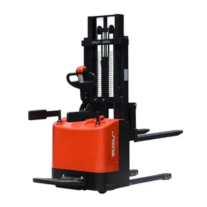 XINBAITAI Fabricante profesional Carretilla elevadora Transpaleta de energía eléctrica Custom 1,5 T Standing Drive Jack Apilador de carga automática - Product Image 5