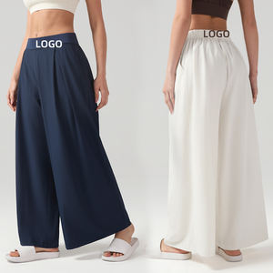 Lulu pantaloni sportivi Casual a gamba larga da donna 27 \ "Long Solid <span class=keywords><strong>Yoga</strong></span> Halter Versatile per il Fitness all'aperto <span class=keywords><strong>Yoga</strong></span> Indoor uso quotidiano - Product Image 1