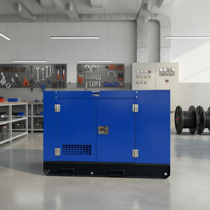 Generador Eléctrico Diésel Nengron de 20KW, 50/60Hz, Arranque Automático, ATS Remoto, CE, para Pequeños Negocios, Hogares, Oficinas, Granjas, Energía de Respaldo de Emergencia - Product Image 3