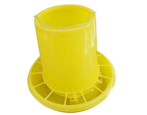New Yellow PP Plastic Manual Operation Easy Operation Chicken <strong>Feeder</strong> for Chicken <strong>Duck</strong> Birds in Chicken House - Product Image 5