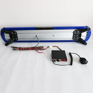Barra de Luces LED Azul de Alta Potencia de 47 Pulgadas, Nueva, para Techo de Wrangler, Rotativa, de Advertencia, 12V, IP67, Impermeable, de Aluminio - Product Image 5