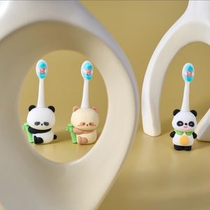 แปรงสีฟันขนนุ่มแพนด้าน่ารัก 10000 เส้น พร้อมด้ามจับกันลื่น สำหรับเด็กเล็ก เด็กวัยหัดเดิน และเด็กทั่วไป ทำความสะอาดช่องปากและฟัน - Product Image 3