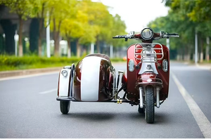 Vendita Diretta dalla Fabbrica: Motocicletta a Tre Ruote ad Alte Prestazioni con Sidecar, Nuovo Modello - Product Image 6