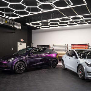 SUEZ Factory Lumière hexagonale à LED pour Autoservice Car Wash Workshops Bureaux et Hôtels Importation directe Fournisseur - Product Image 5