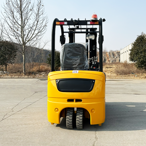 Xe nâng điện ba bánh hạng nặng, động cơ dẫn động kép, tải trọng 2 tấn, lốp đặc, thiết kế nhỏ gọn, cột nâng hai tầng, chiều cao nâng 3-6m - Product Image 2