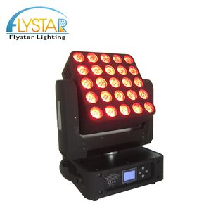 Chất Lượng Cao 25X12 W Ánh Sáng Sân Khấu 5X5 RGBW LED Ma Trận Di Chuyển Đầu Trên Bán - Product Image 3