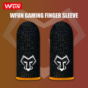 Chống Mồ Hôi Breathable Bạc Fiber Mobile Gaming Finger Sleeve Linh Hoạt <span class=keywords><strong>Wasp</strong></span> Feelers 5 Tổ Ong Cho Flydigi Game Điều Khiển - Product Image 6