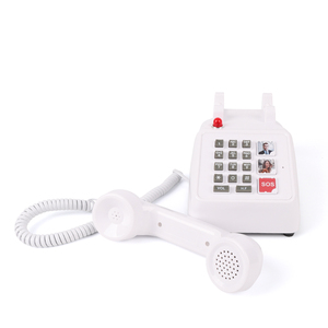 Conférence à faible coût One Click SOS Help pour les personnes âgées Téléphone filaire pour les personnes âgées - Product Image 2